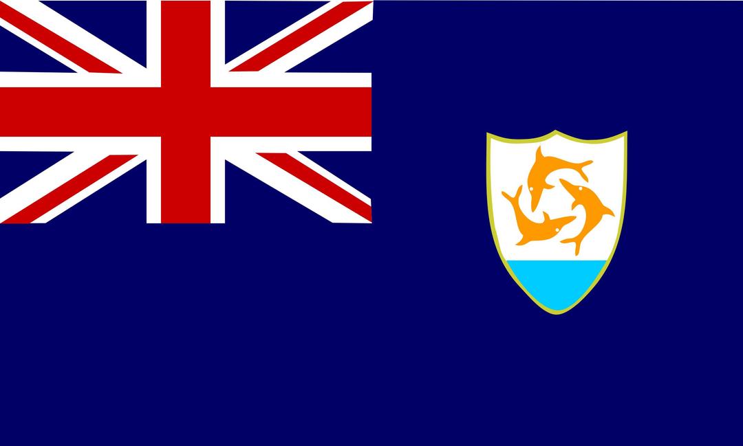 Flag of Anguilla png transparent