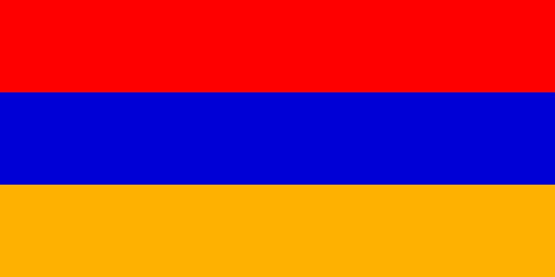 Flag of Armenia png transparent