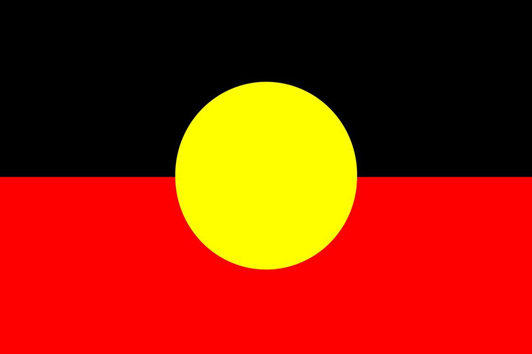 Flag of Australian Aborigines png transparent