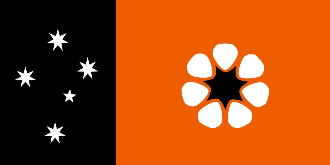 Flag of Australian Northern Territory png transparent