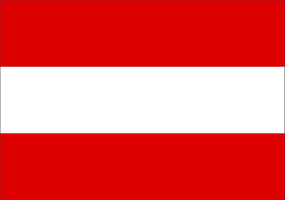 Flag of Austria png transparent