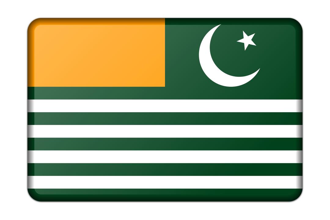 Flag of Azad Kashmir png transparent