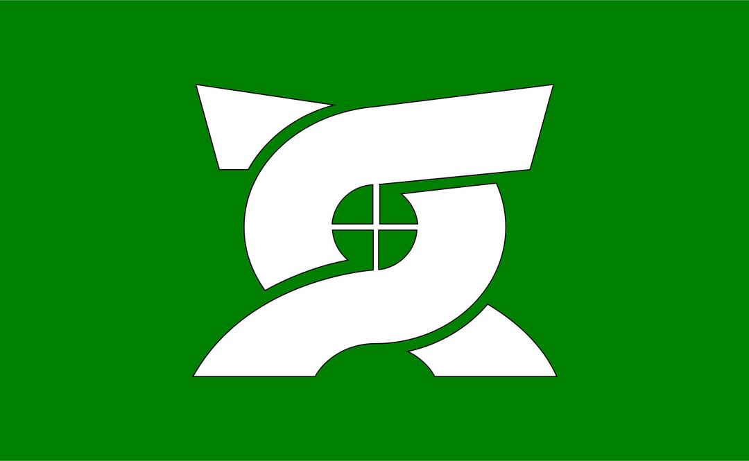 Flag of Azuma, Gunma (Sawa) png transparent