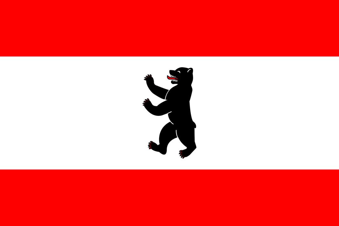 Flag of Berlin png transparent