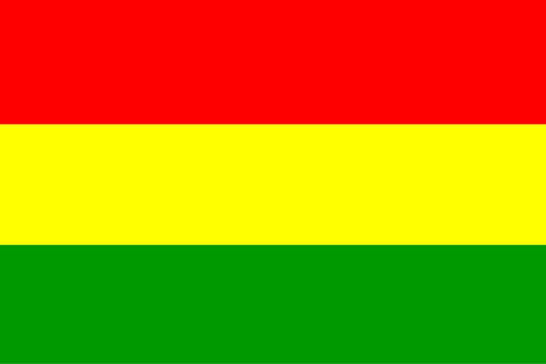 Flag of Bolivia png transparent