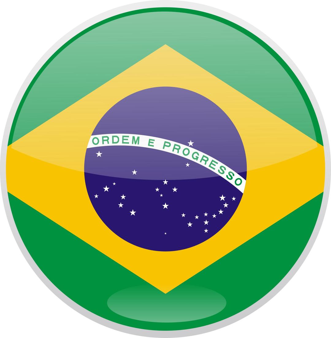 Flag of Brazil png transparent