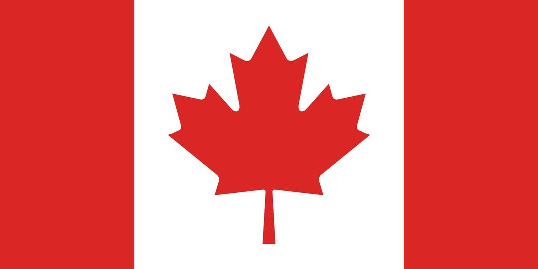 Flag of Canada png transparent