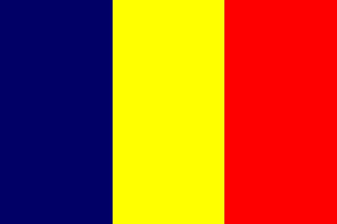 Flag of Chad png transparent