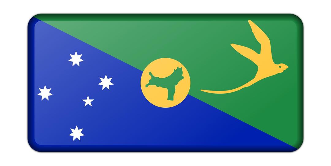 Flag of Christmas Island png transparent