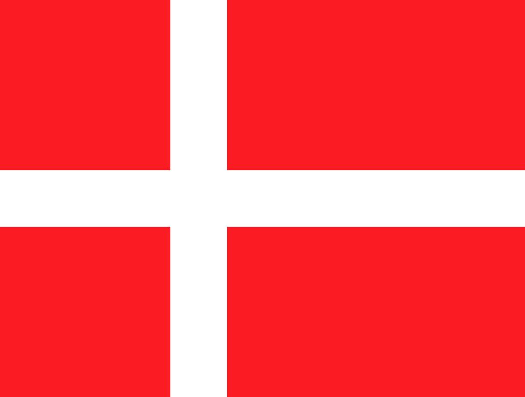 flag of Denmark png transparent