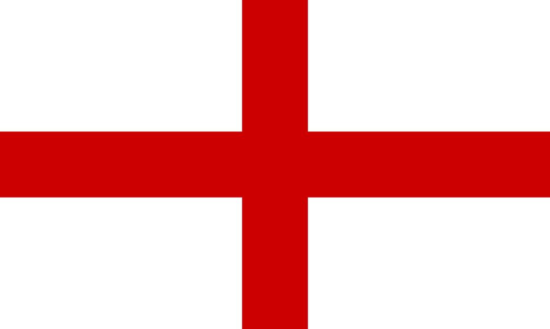 Flag of England United Kingdom png transparent