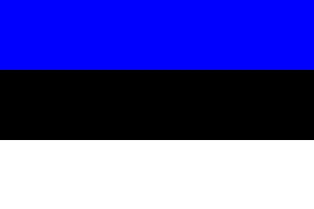 Flag of Estonia png transparent