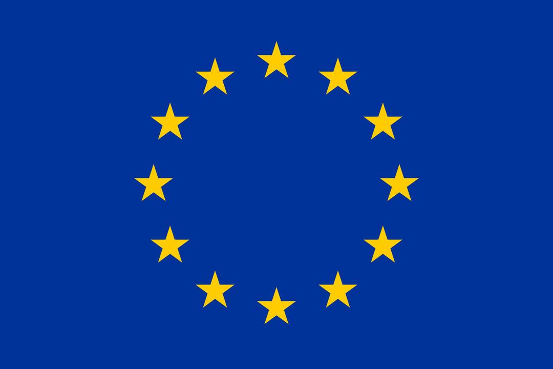 Flag of Europe png transparent