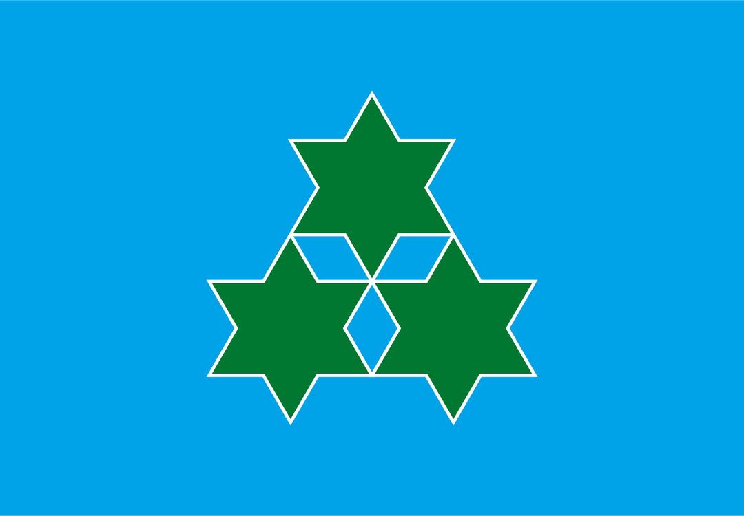 Flag of former Mori, Hokkaido png transparent