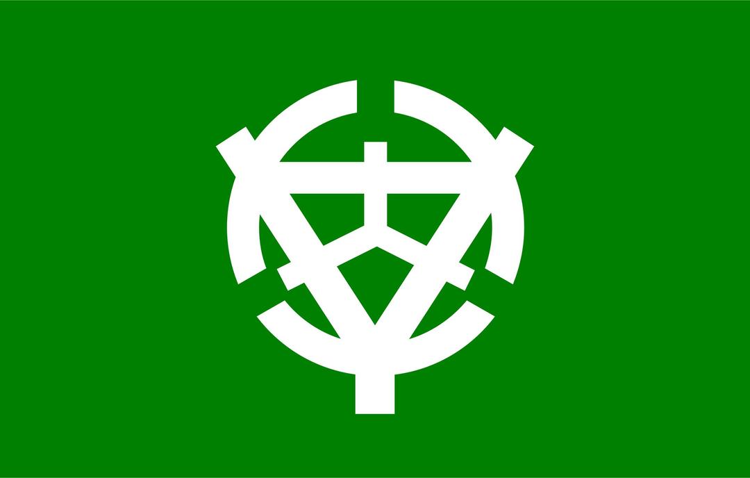 Flag of former Uchiko, Ehime png transparent