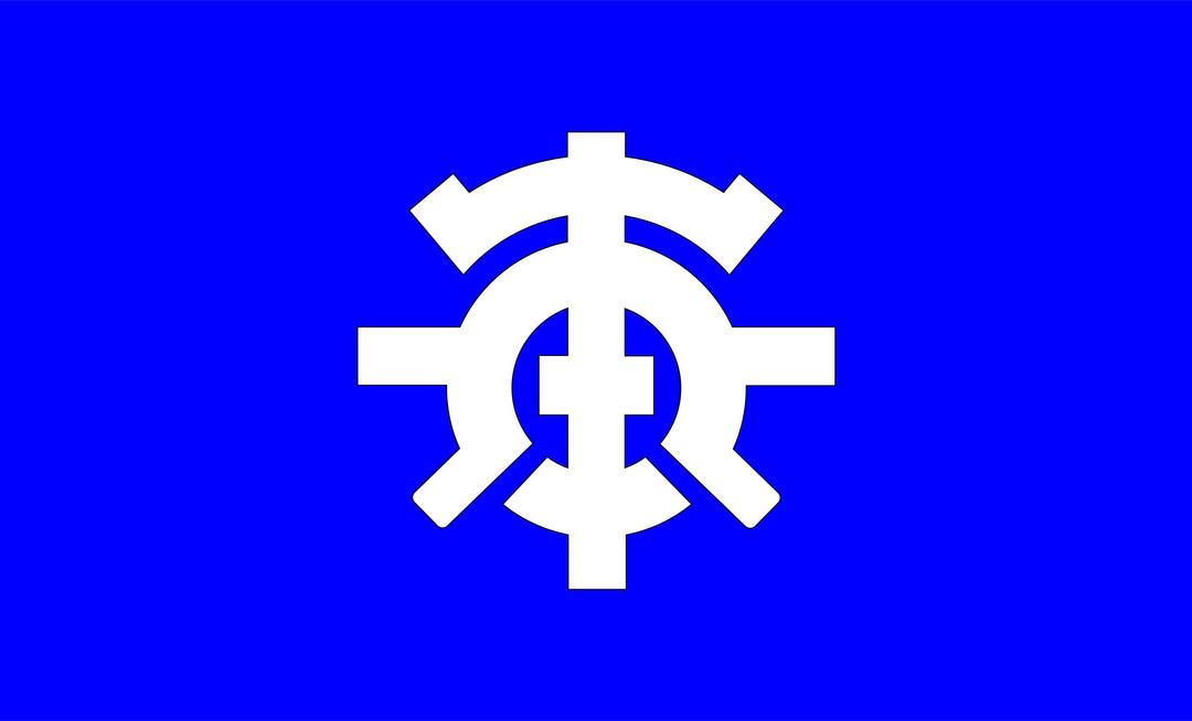 Flag of former Urayasu, Chiba png transparent
