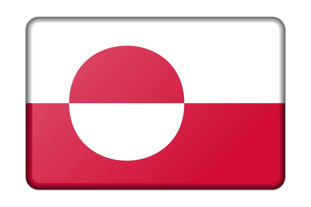 Flag of Greenland png transparent