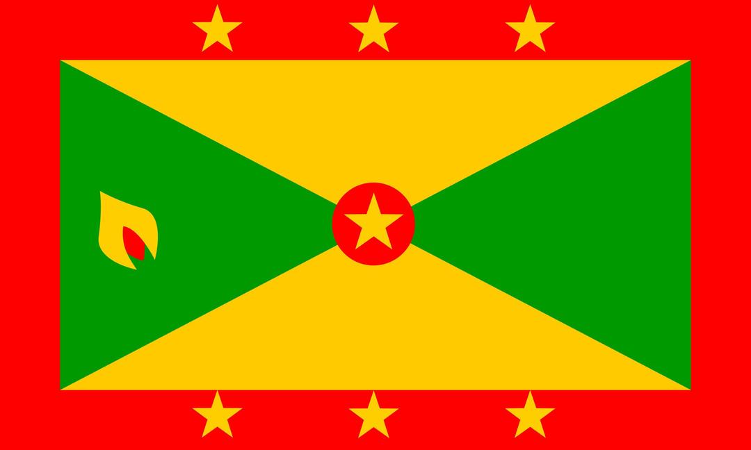 Flag of Grenada png transparent