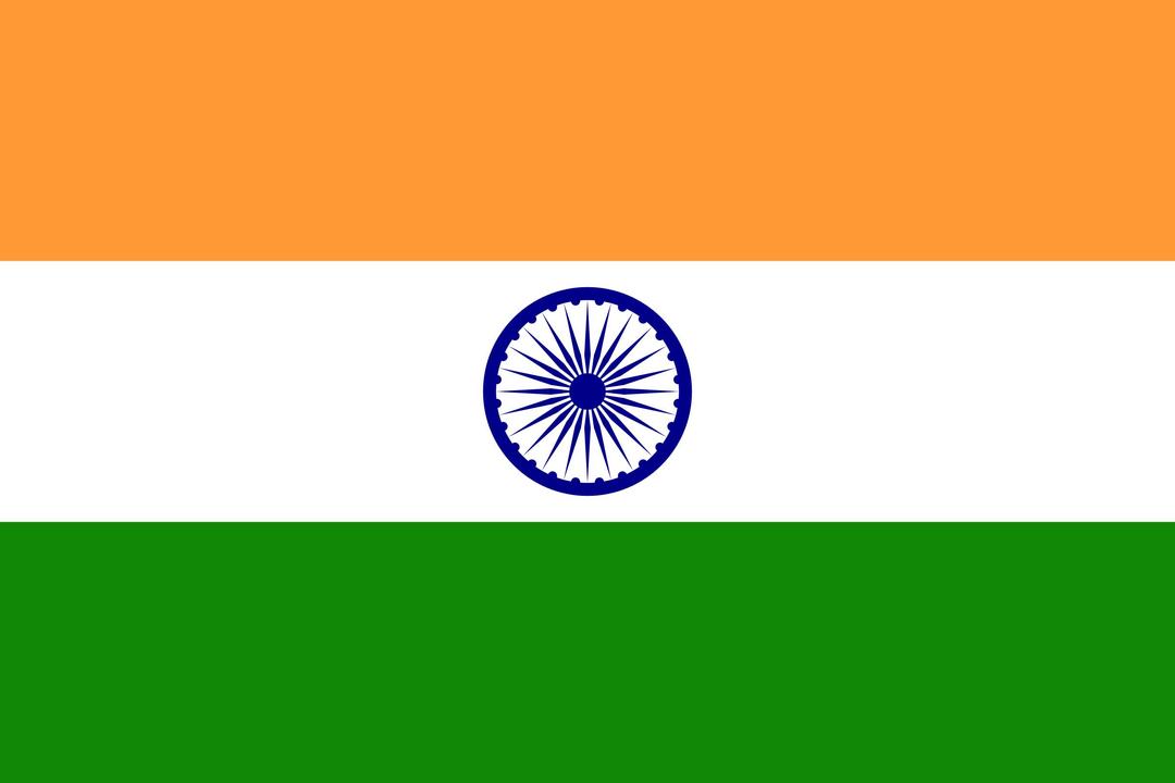 Flag of India png transparent