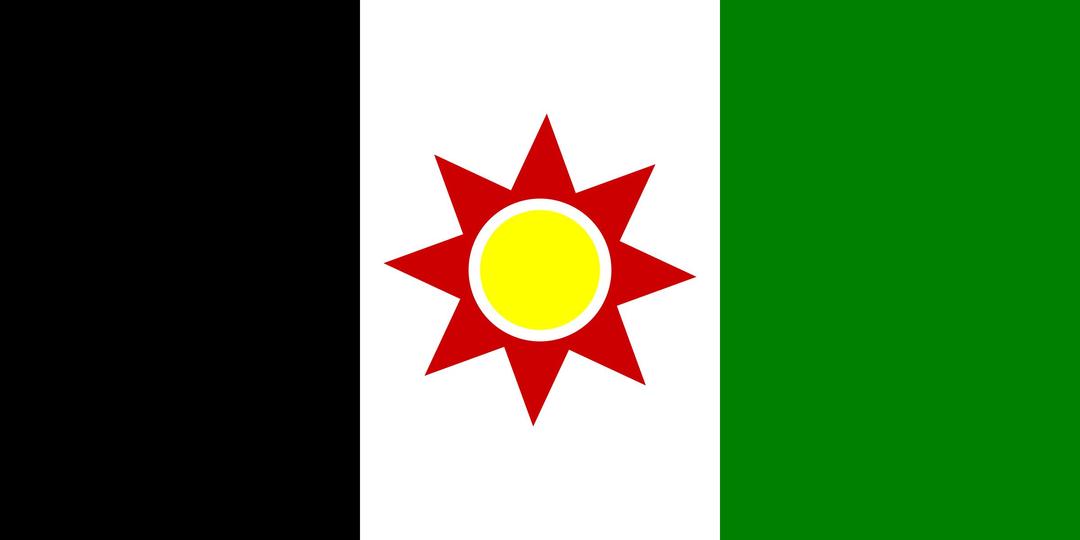 Flag of Iraq 1959-1963 png transparent