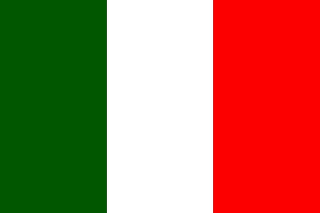 Flag of Italy png transparent