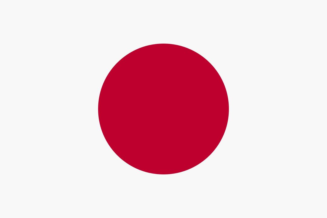 Flag of Japan png transparent