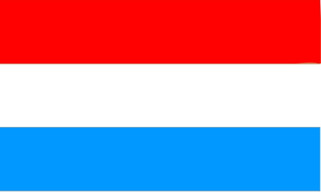 Flag of Luxemburg png transparent