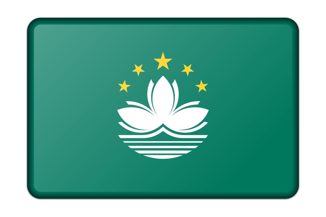 Flag of Macau png transparent
