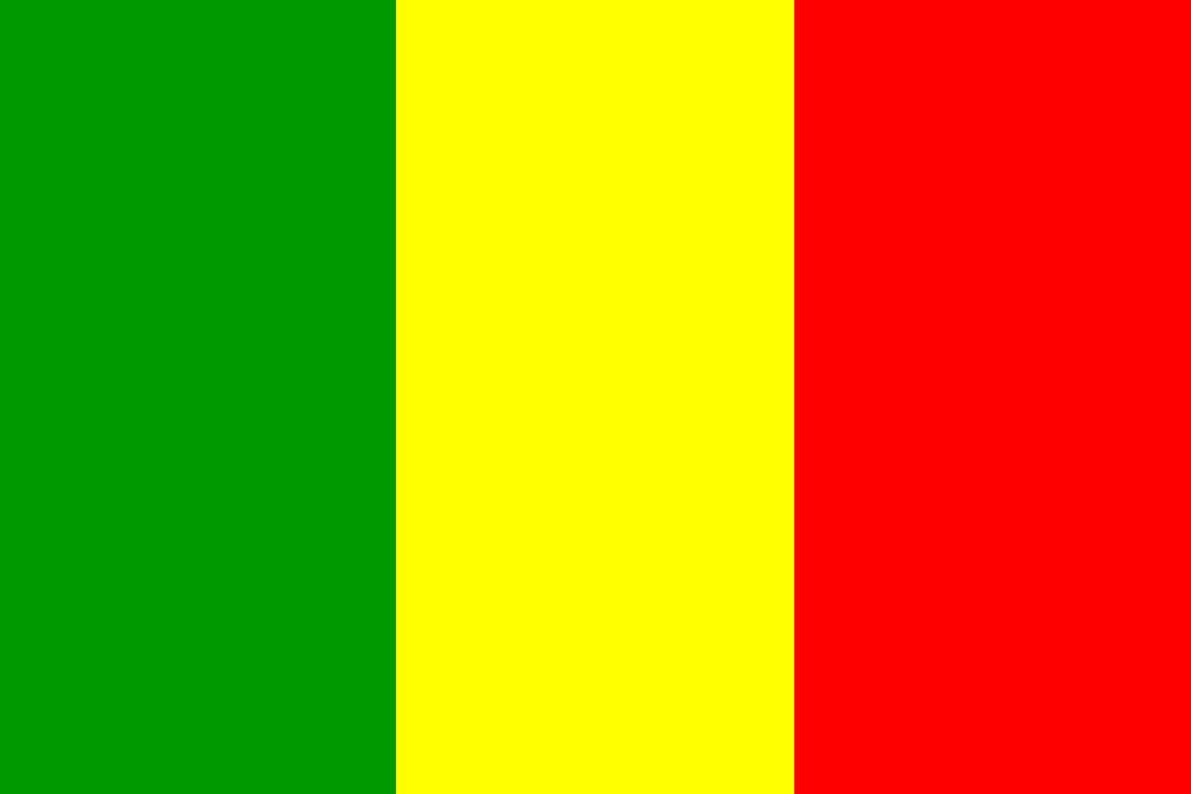 Flag of Mali png transparent