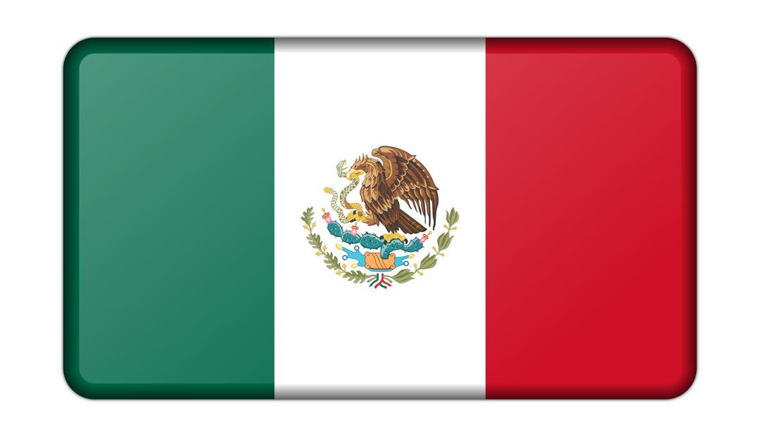 Flag of Mexico png transparent