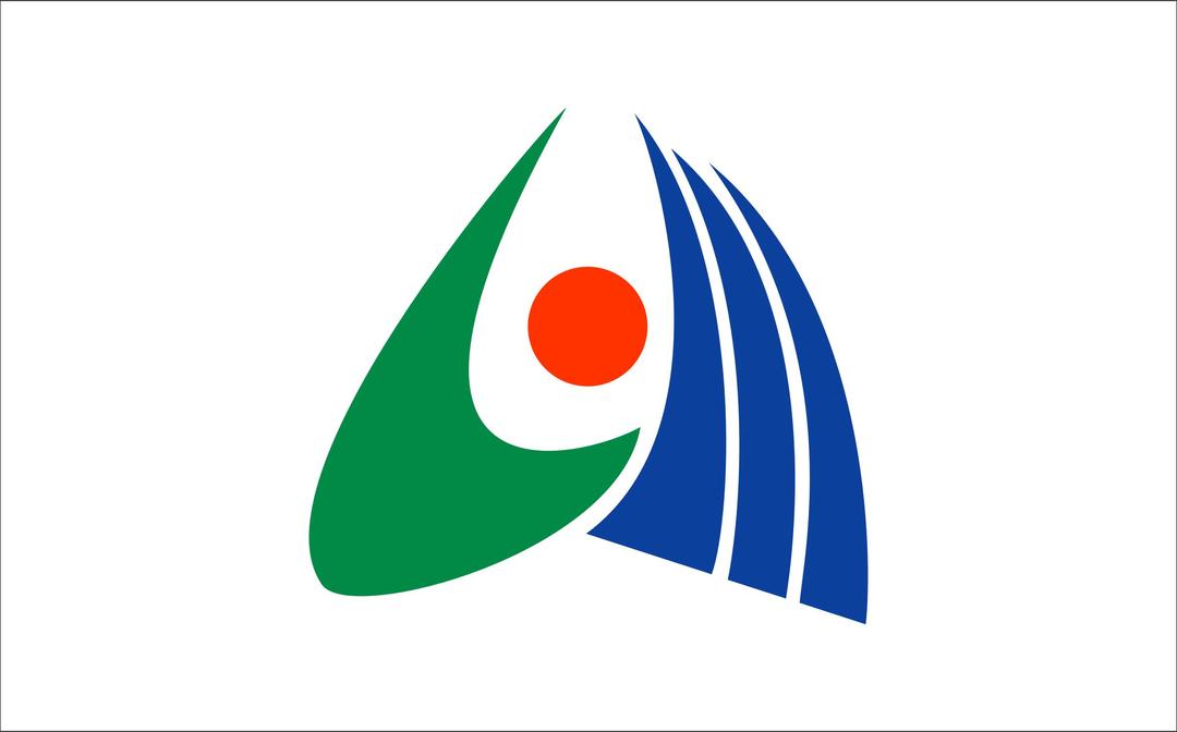 Flag of Mukawa, Hokkaido png transparent