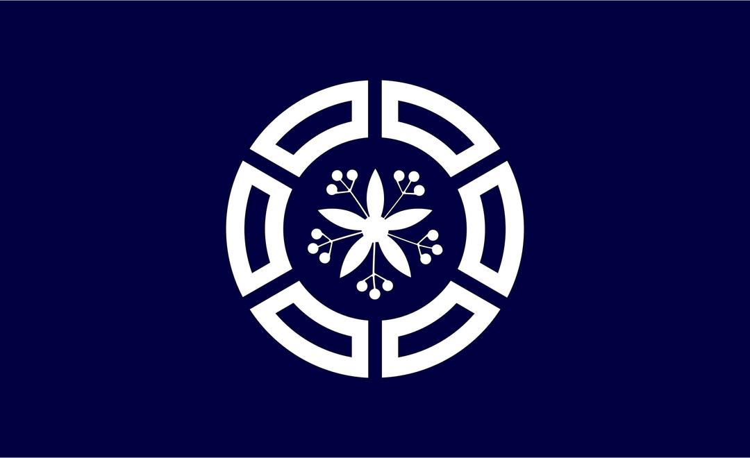 Flag of Muroran, Hokkaido (other version) png transparent