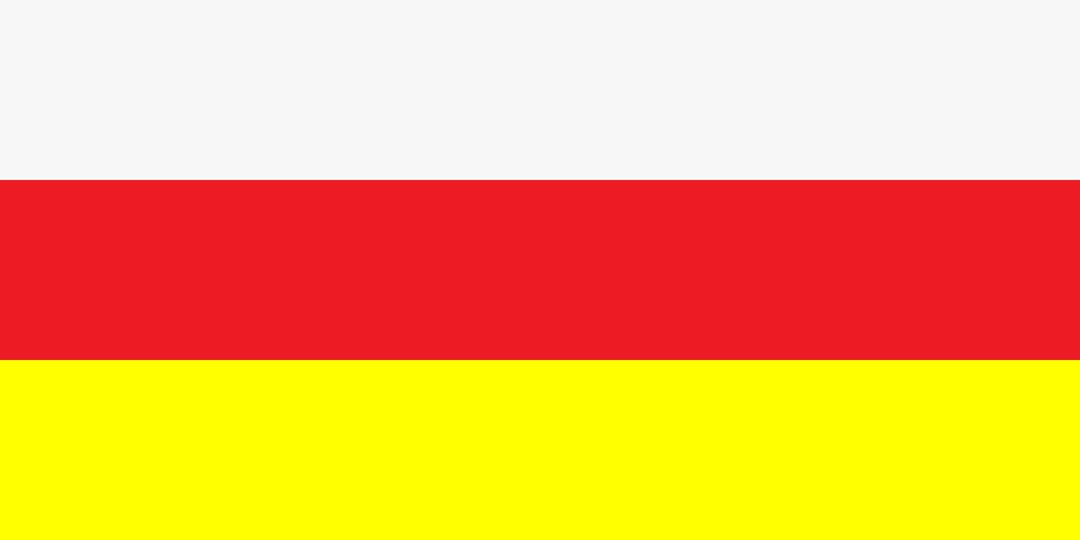 Flag of North Ossetia-Alania png transparent