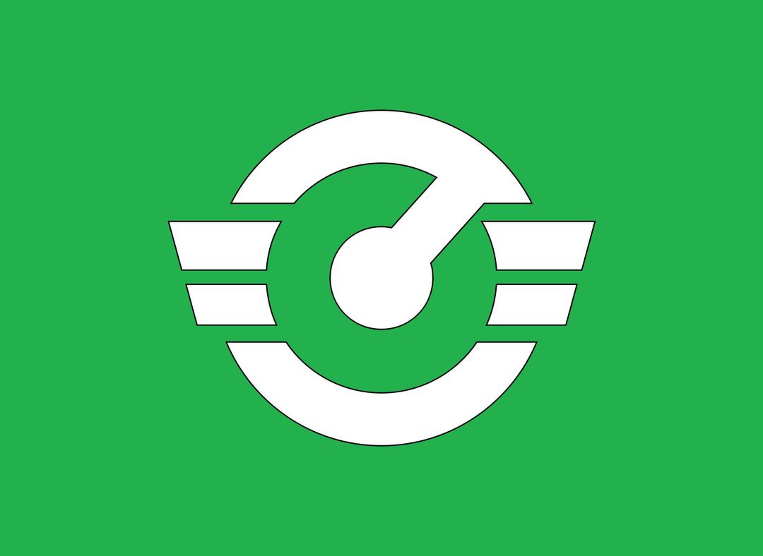 Flag of Ojima, Gunma png transparent