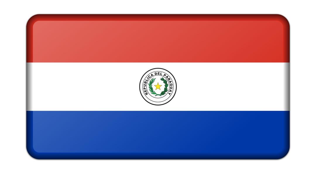 Flag of Paraguay png transparent