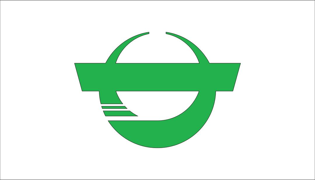 Flag of Saigawa, Fukuoka png transparent