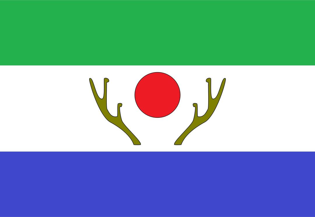 Flag of Shiokaoi, Hokkaido (alternative) png transparent