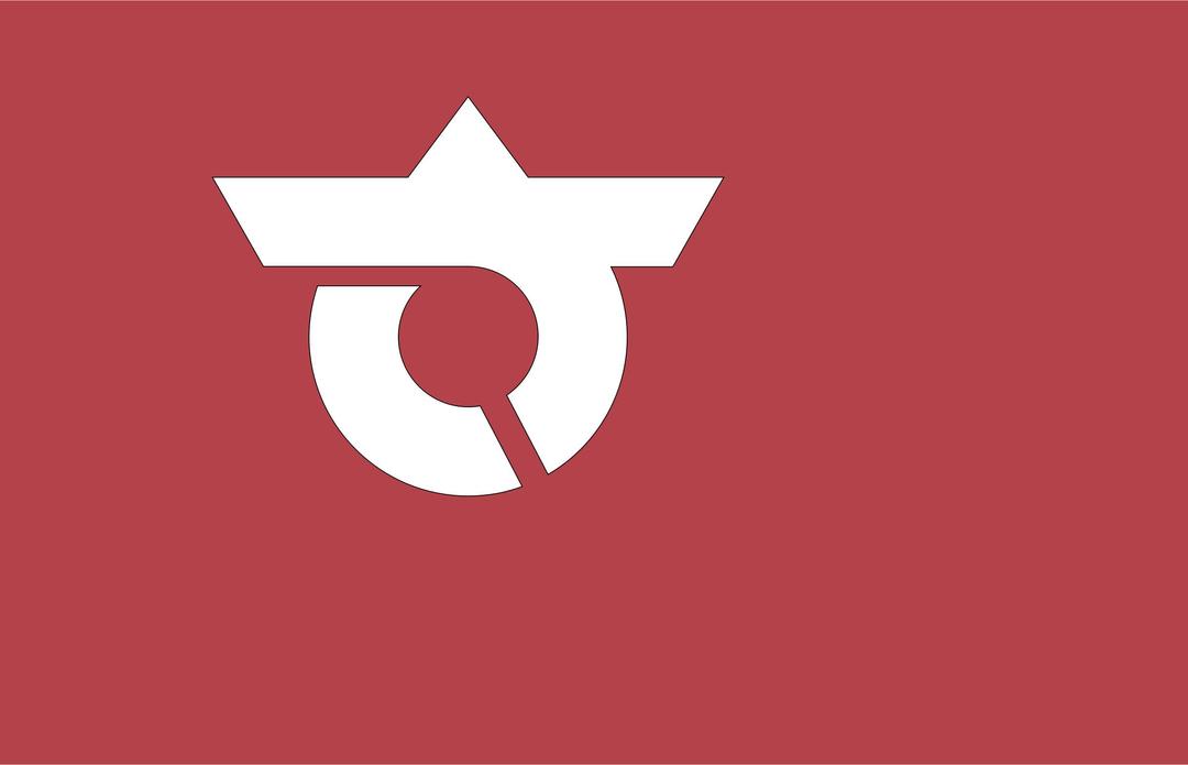 Flag of Shirasawa, Fukushima png transparent