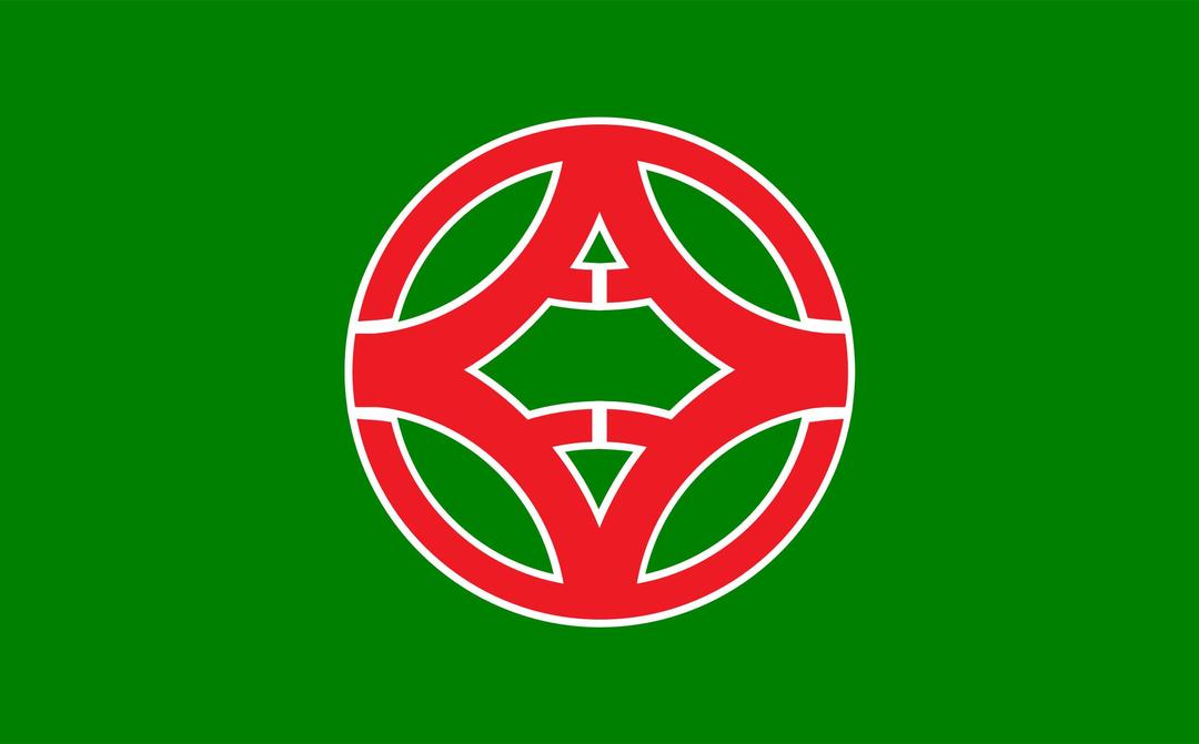 Flag of Shizunai, Hokkaido png transparent