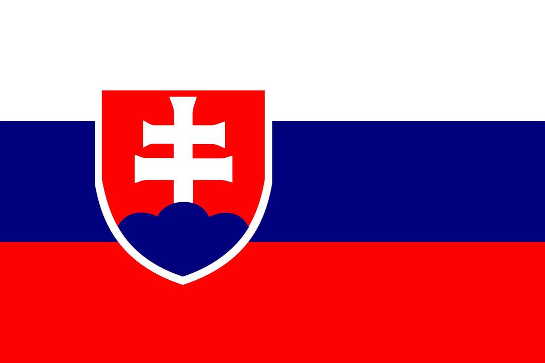 Flag of Slovakia png transparent