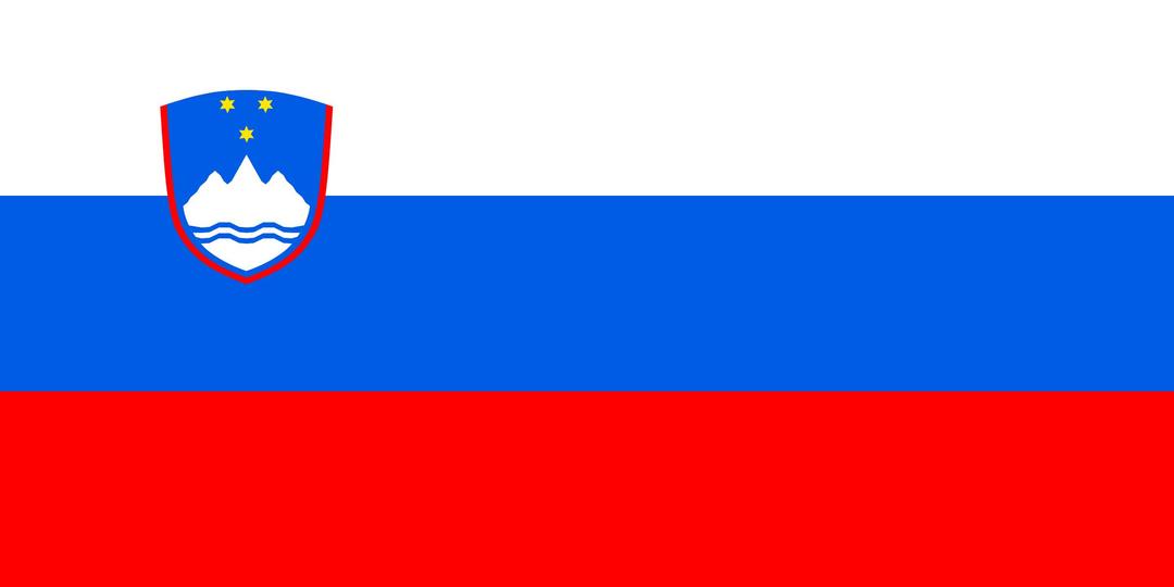 Flag of Slovenia png transparent
