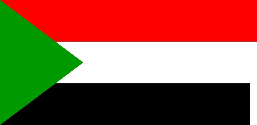 Flag of Sudan png transparent