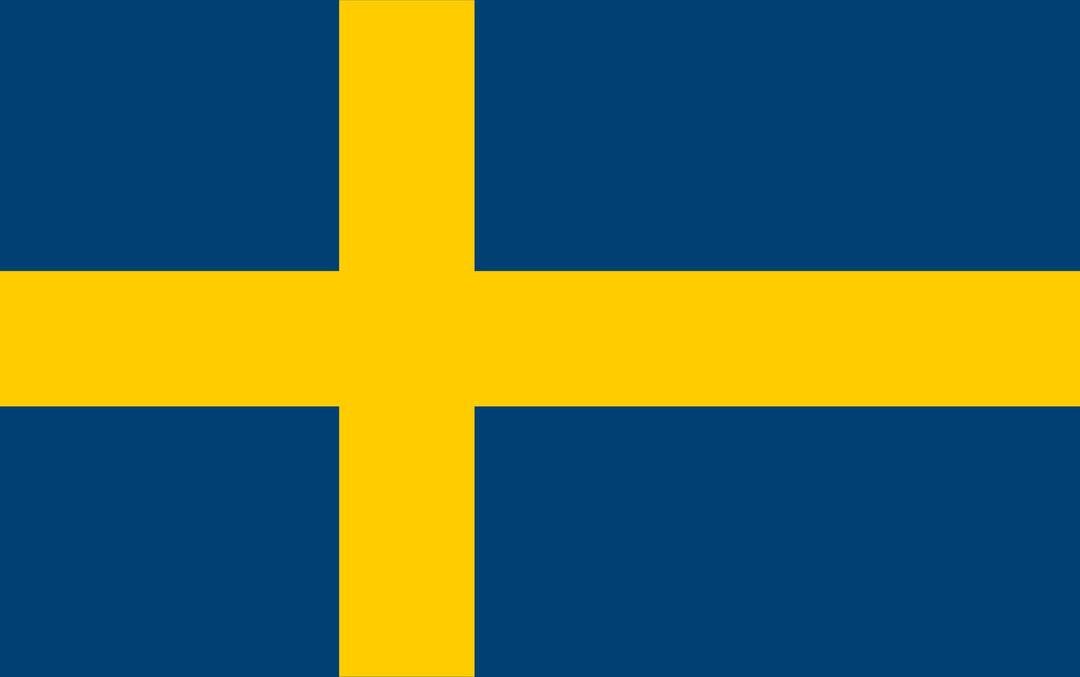 Flag of Sweden png transparent