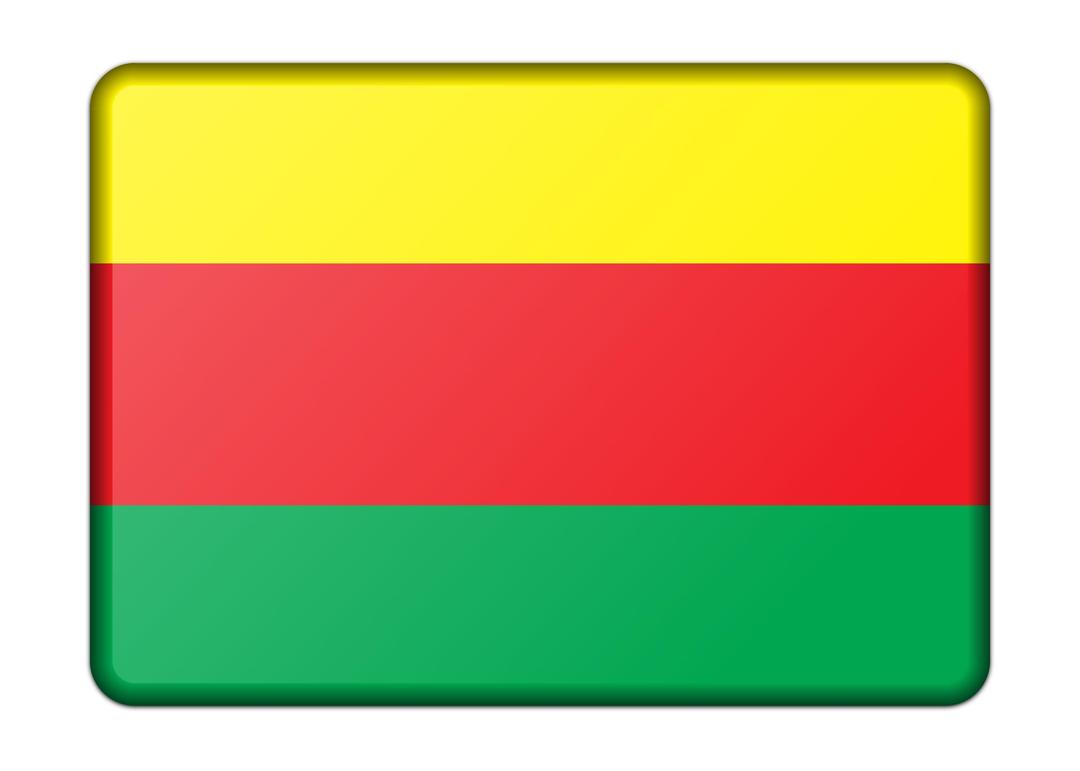 Flag of Syrian Kurdistan png transparent
