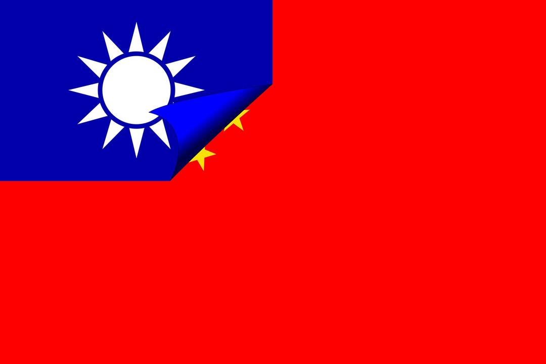 Flag of Taiwan png transparent