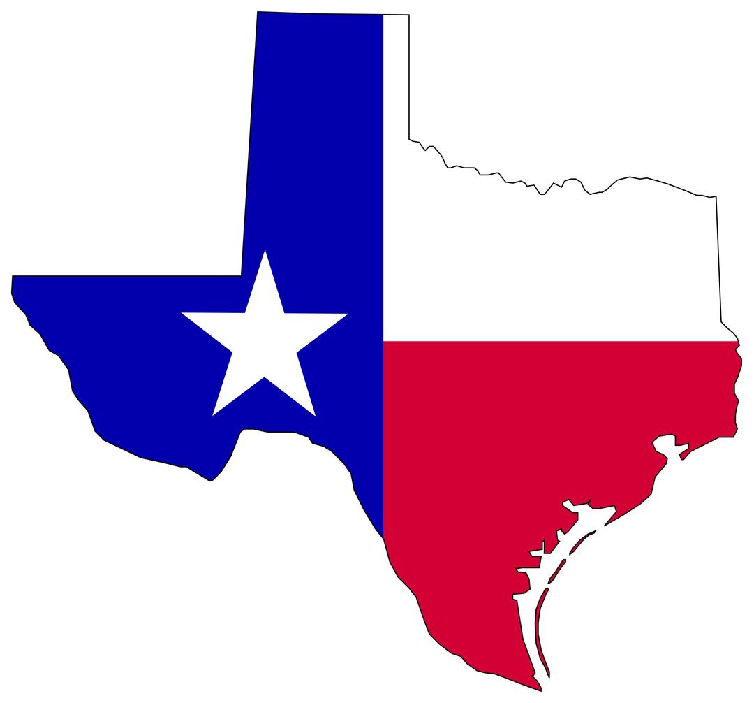 Flag of Texas in Texas png transparent