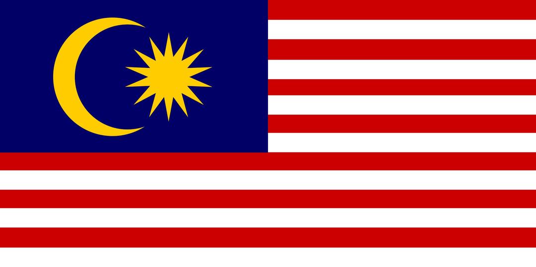 flag of the Malaysia png transparent