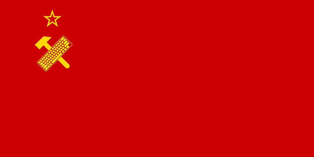 Flag of the next Soviet Union png transparent