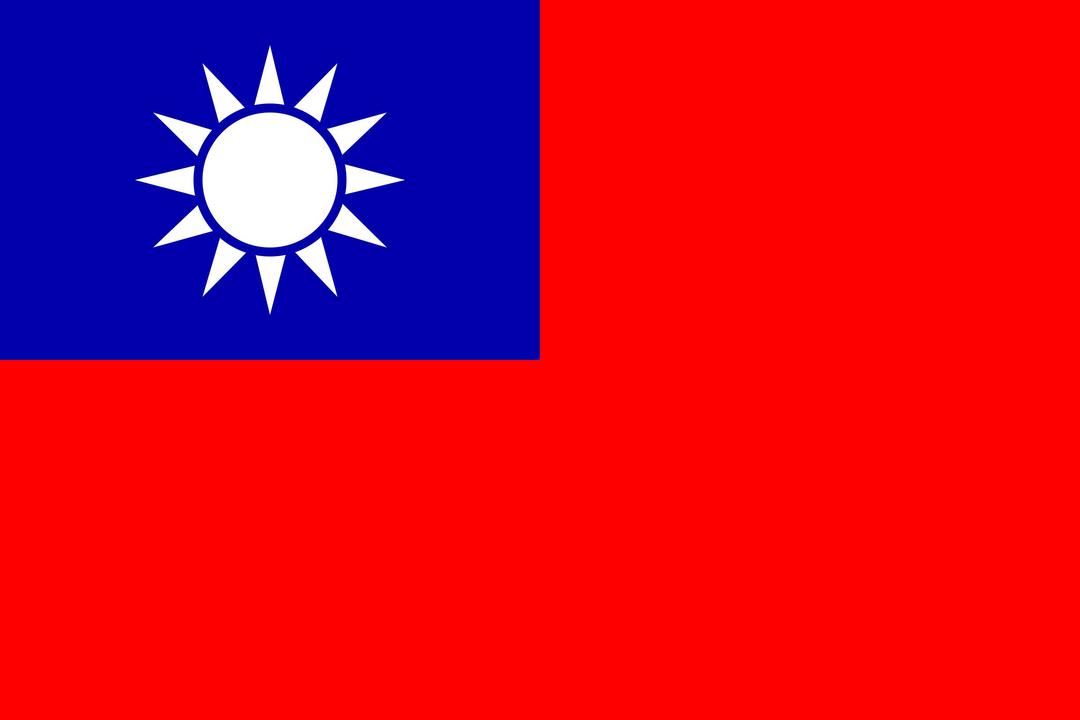 Flag of the Republic of China png transparent