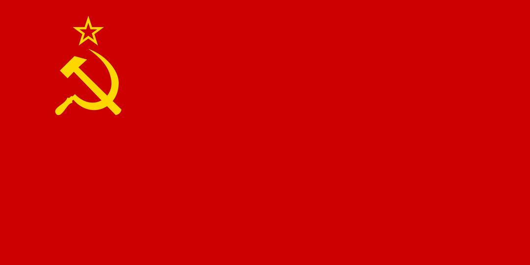 Flag of the Soviet Union png transparent